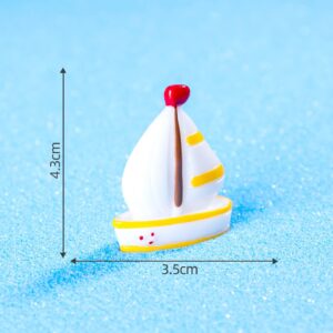 Yellow sailboat / Seaside series
