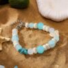 Wholesale Natural Shell Crushed Stone Beaded Bracelet Bohemian Women's Fashion Jewelry Accessory Gift