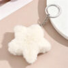oly-8a34c4fcb2154619284c8b226ce91bdb Wholesale Chic White Plush Star Keychain Bag Charm Decorative Accessory for Boutique Resale