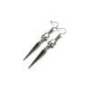 Wholesale Punk Rock Skull Earrings Exaggerated Tapered Gothic Jewelry for Men Women Gift Fashion Accessory