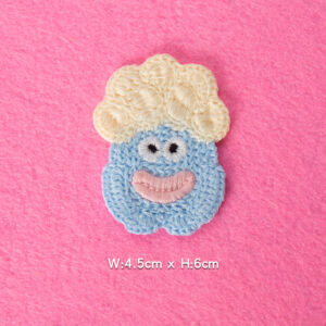 Blue big mouth doll n111