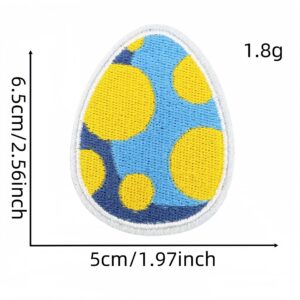 Easter egg cloth stickers 32#