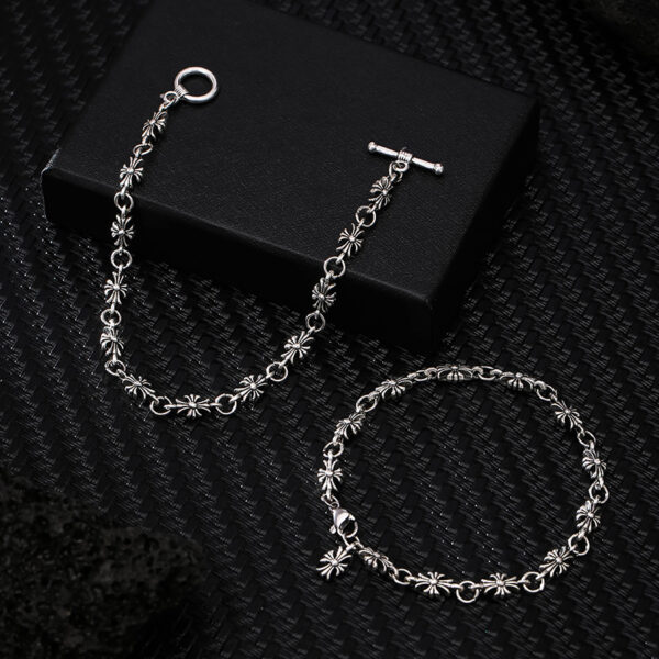oly-8aa2871ba25b058c46948a9a3219416e Wholesale Alloy Cross Bracelet Unisex Fashion Jewelry Gift for Couples Travel Souvenir