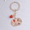 oly-8aaaac88160e87ffd65c07ed5e34e61d Wholesale Cute Strawberry Simulation Food Keychain Pendant Plastic Fashion Accessory for Bags