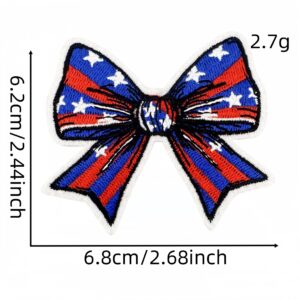 Bow cloth sticker 3#