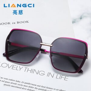 Wholesale Trendy Polarized Sunglasses for Women Metal Frame Fashion Accessory Gift