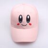 Wholesale Pink Breathable Baseball Cap with Cute Embroidery for Women Casual Everyday Cap