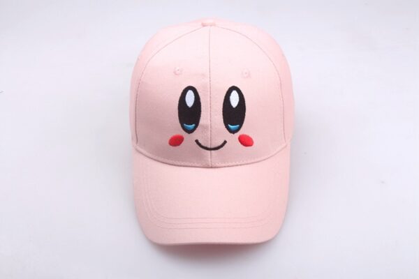 Wholesale Pink Breathable Baseball Cap with Cute Embroidery for Women Casual Everyday Cap