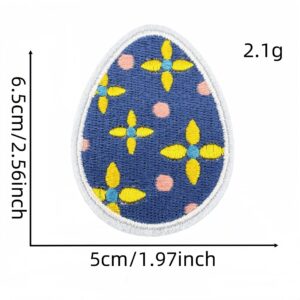 Easter egg cloth stickers 11#