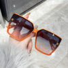Wholesale Chic Large Frame Hollow Out Sunglasses UV400 Sun Protection Fashion Accessory
