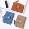 oly-8afe02bc43d5610272a52bda5cc3b2f7 Wholesale Rhombus Pattern Women's Wallet PU Leather Card Holder Fashion Accessory Gift