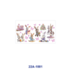 oly-8b04f1ce08716b0dc3002f3fd5daf41c Wholesale 5pcs Spring Pastel Cute Cartoon Rabbit Figure Lavender Flower Leaf Cloud Hot Air Balloon Mixed Decor Prints 16oz Cup UV DTF Wraps