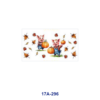 oly-8b0647cbef39a7521afb0086277a64a1 Wholesale 5pcs Summer Autumn Cute Cartoon Pig Sports Beach Harvest Party Balloon Mixed Decor Prints 16oz Cup UV DTF Wraps