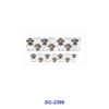 Wholesale 8pcs Mixed Floral Animal Cartoon Ribbon Print 3oz Cup Stickers Wrap OLY Exclusive