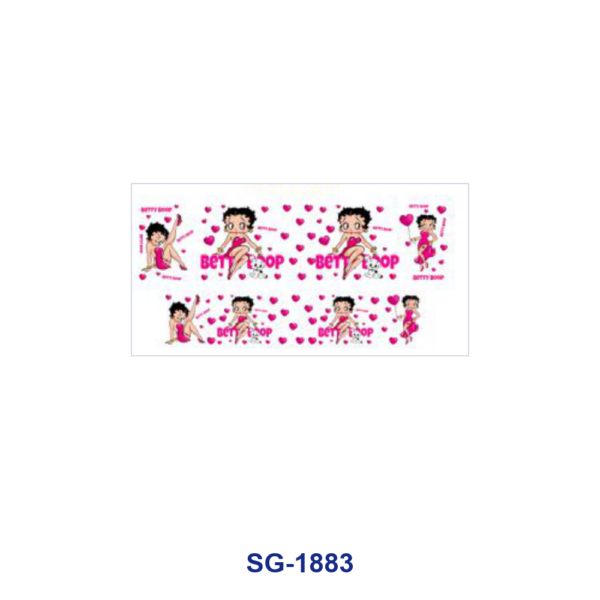 oly-8b1a77a179dd3ef239e08aa88210ed81 Wholesale 8pcs Animation Cartoon Figure Pattern 3oz Cup Stickers Wrap OLY Exclusive