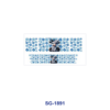 Wholesale 8pcs Cute Sheep, Flower, Text and Animation Figure Pattern 3oz Cup Stickers Wrap OLY Exclusive