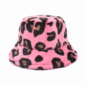 Large leopard print Rose Red / M（56-58cm）