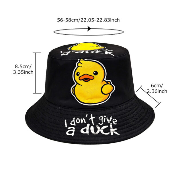 Wholesale Duck Print Bucket Hat Sun Protection Hat for Women Stylish Fashion Accessory