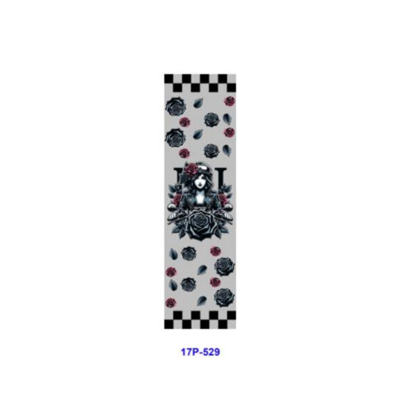 oly-8b8998ab25bbebe2e4b7c2c0b2af9219 Wholesale 2/8/16pcs Gothic Motorcycle Lady Dark Rose Checkerboard Series UV DTF Pen and Bookmark Stickers