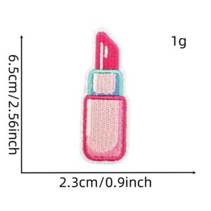 Pink cartoon cloth stickers 8#