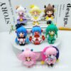 oly-8b92f899dd0484170c902606b9ac07a6 Wholesale Cartoon Bubble Fairy Princess Keychain 3D PVC Bag Charm for Gift Boutique Resale