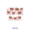 Wholesale 8pcs Cute Bow Charm Mini Cup Keychain Sticker