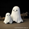 Wholesale Funny Halloween Ghost Resin Ornament for Home Garden Decoration Gift