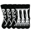 oly-8bb1a8a5d7bd818fcb83544e215a71f0 Wholesale Polyester Cotton Mid Calf Socks Halloween Skeleton Claw Cartoon Print Unisex Casual Fashion Socks