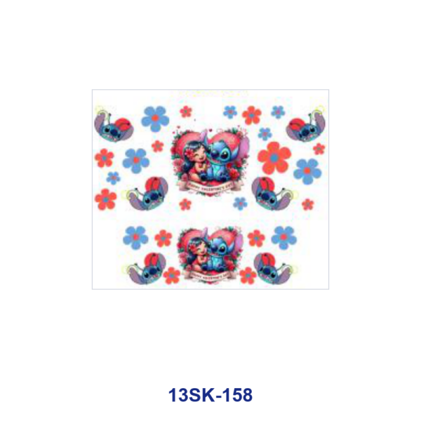 Wholesale 8pcs Cute Bow Mini Cup Keychain Sticker
