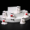 Wholesale Cute Halloween Ghost Resin Craft Figurine Decorative Accent Gift