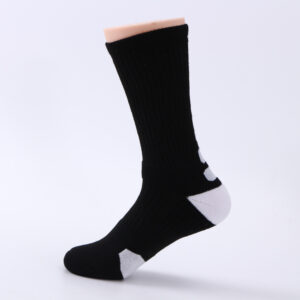 Black background white label / One size fits all