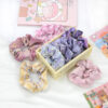 Wholesale JK Plaid Pig Intestine Hair Tie Fashion Hair Accessory Chic Everyday Wear for Boutique Resale