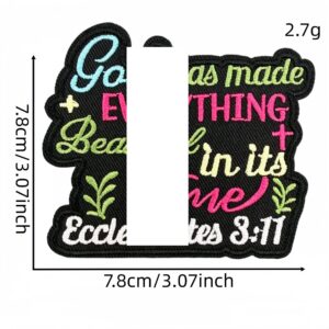 Colorful english cloth stickers 5 #