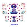 oly-8bf7632205478115fcf5bd512f17468e Wholesale 2/4/8pcs Colorful Christmas Mini Keychain Sticker