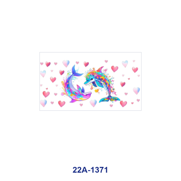 oly-8c03dde8dd5f16a39d70bd664aafa617 Wholesale 5pcs Rainbow Tie Dye Neon Cute Wild Animal Sloth Sea Turtle Leopard Lion Dolphin Floral Heart Star Mixed Decor Prints 16oz Cup UV DTF Wraps