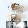 oly-8c3003a108113d81e651d9c62ab85481 Wholesale Beaded Bowknot DIY Pendant with Rhinestone Cat Eye Beads Jewelry Accessory