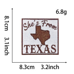 Back heat melt adhesive * Brown TEXAS