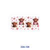 oly-8c5e121bc0e77a5a658c131f56d0ba63 Wholesale 5pcs Valentine Fluffy Farm Calf Heart Rose Butterfly Rainbow Romantic Mixed Print 16oz Cup UV DTF Wraps