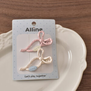 9# alloy large bow-2 piece set