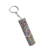 Wholesale Alloy Rhinestone Perfume Bottle Keychain Pendant, Creative Gift for Women