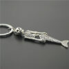 Wholesale Mermaid Skull Halloween Keychain Pendant, Fashion Accessory Gift for Resale