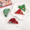 oly-8c78a0522d27af8acdfcb89d60f15af8 Wholesale Acrylic Hair Clip Christmas Santa Design Fashion Hair Accessory for Women