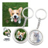 oly-8cba3dab8ac819be7b07e941ceabce1a Wholesale Glow in the Dark Custom Photo Keychain Metal Personalized Cat Dog Pet Memorial Gift