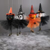 Wholesale Halloween Cloth Pendant Decor - Pumpkin Ghost Witch Black Cat Hanging Ornaments for Party Decoration, Gift, Boutique Resale
