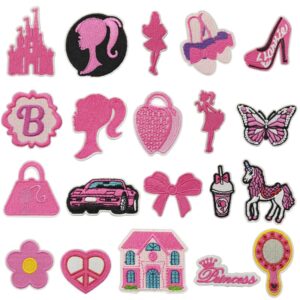 oly-8ce0dc468e651b54d6098ea839217ac5 Wholesale Trendy Pink Cartoon Embroidery Patch for Women's Clothing DIY Accessory