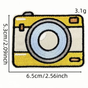 Cartoon camera cloth sticker 2 #