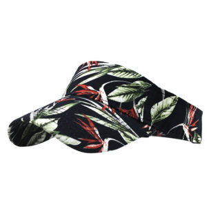 oly-8cf902c2f590d3d355751cefaaf6b95f Wholesale Cotton Polyester Breathable Women's Ethnic Print Visor Cap Fashion Accessory