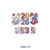 oly-8d156c82ed3edac2d9015f4917afbc61 Wholesale 8pcs Cute Pet & Holiday Mini Cup Keychain Sticker