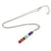 Wholesale Handmade Crystal U Shaped Pendant Necklace Alloy Chain Fashion Accessory