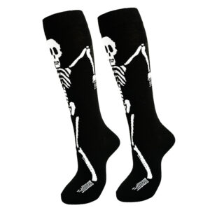 Skull calf socks / European and american sizes
